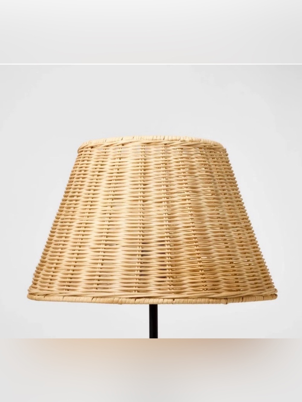 Rattan Wicker Lamp Shade Boho Natural Brown small lamp bases